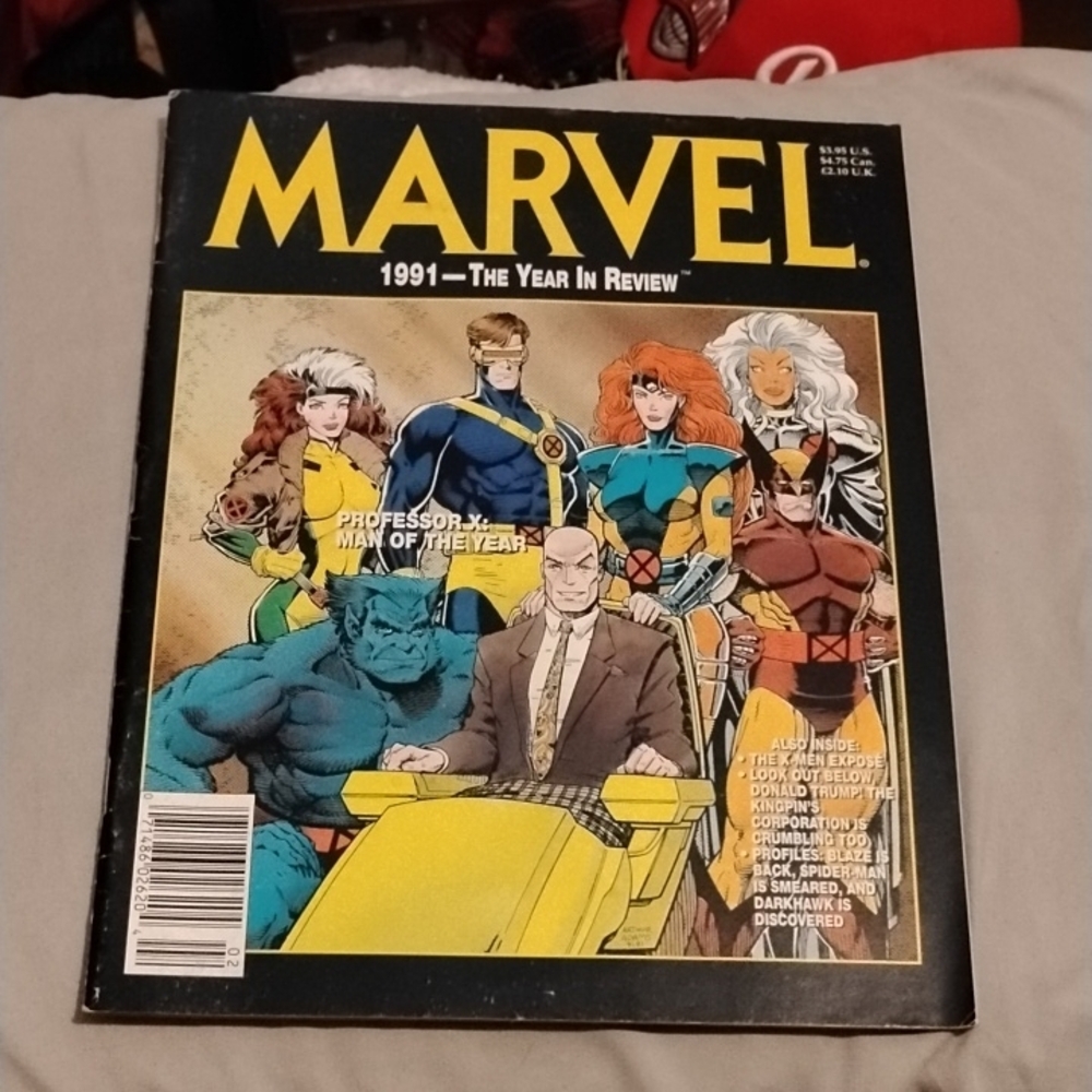 Marvel 1991 Year in Review Comic Book